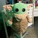 Disney Toys | Baby Yoda Plush Backpack | Color: Green/Tan | Size: 11 Inches