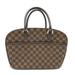 Louis Vuitton Bags | Authentic Louis Vuitton N51282 Damier Saria Horizontal Bag Hand Bag Damier Canva | Color: Brown | Size: W11.8h9.8d3.7inch /