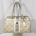 Coach Bags | Coach No F15132 Ivory Tan Sig C Satchel Purse Bag Euc | Color: Cream/Tan | Size: Os