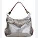 Dooney & Bourke Bags | Dooney & Bourke Metallic Hobo Shoulder Bag | Color: Silver | Size: Os