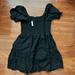 Madewell Dresses | Lucie Mini Dress | Color: Black | Size: L