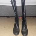 American Eagle Outfitters Shoes | Black American Eagle Boots Size 8½ | Color: Black | Size: 8.5