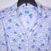 Columbia Tops | Columbia Pfg Womens Blue Sailboat Nautical Popover Button-Down Shirt Medium | Color: Blue/White | Size: M