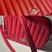 Coach Bags | Coach Jes Crossbody Bag Puffy Quilting Leather Candy Apple Red | Color: Red | Size: Os