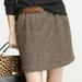 J. Crew Skirts | J.Crew Nwt Herringbone Mini Skirt Size 4 | Color: Brown/Cream | Size: 4