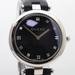 Gucci Accessories | Gucci Black Dial Diamond Leather Watch | Color: Black/Silver | Size: Os