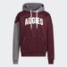 Adidas Shirts | Adidas Men's Originals Maroon Texas A&M Aggies Block Stadium Pullover Hoodie | Color: Green | Size: Medium