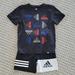Adidas Matching Sets | Adidas Set | Color: Black/Gray | Size: 6b