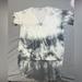 American Eagle Outfitters Tops | American Eagle Womens White And Grey Tie Dye T-Shirt | Color: Gray/White | Size: Xs