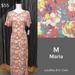 Lularoe Dresses | Lularoe M Maria | Color: Pink/Yellow | Size: M