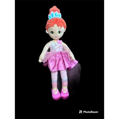 Disney Toys | 2018 Disney Fancy Nancy Just Play Ballerina Dance Walk With Me 30” Doll Plush | Color: Pink/Tan | Size: Large (24-36 In)