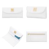 Dooney & Bourke Bags | Dooney & Bourke The Patent Collection White Patent Continental Clutch Wallet | Color: White | Size: 3.75” X 7” X .75” - Approximately