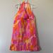 Lilly Pulitzer Dresses | Lilly Pulitzer Girl’s Halter Dress, Sz 8, Euc | Color: Orange/Pink | Size: 8g