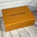 Louis Vuitton Bags | Louis Vuitton Gift Box Storage Orange Black Size 14”X10”X5” | Color: Black/Orange | Size: Os