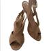 Michael Kors Shoes | Michael Kors Tan Suede Heels Size 7.5 | Color: Tan | Size: 7.5