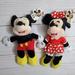 Disney Toys | Mickey Minnie Mouse Disney Plush Mouseketoys | Color: Black/Red | Size: 9 Inches