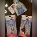 Disney Accessories | Disney Frozen Girls Jewlery Set: Necklace, Bracelet, Keychain, New | Color: Blue/Pink | Size: Osg