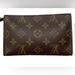 Louis Vuitton Bags | Louis Vuitton Monogrammed Canvas Zippered Pouch | Color: Brown/Gold | Size: Os
