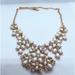 Kate Spade Jewelry | Kate Spade | Gold & Pearl Necklace & Earring Set | Crystal Embellishments | Os | Color: Cream/Gold | Size: Os