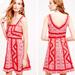 Anthropologie Dresses | Anthropologie Maeve Emma Dress Tribal Print Size 14 | Color: Red | Size: 14