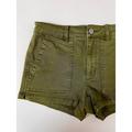 American Eagle Outfitters Shorts | Army Green Stretch High Rise Cargo Shorts By American Eagle Outfitters Sz 8 | Color: Green | Size: 8