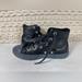 Converse Shoes | Converse Chuck Taylor All Star High Top Shoes Solid Black Youth Size 13 | Color: Black | Size: 13b