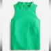 J. Crew Tops | J.Crew Linen Sleeveless Top In Green, Medium | Color: Green | Size: M