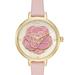 Kate Spade Accessories | Kate Spade New York 176849 Womens Metro Leather Strap Watch Gold/Atlas Pink | Color: Pink/White | Size: Os