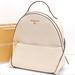 Michael Kors Bags | Michael Kors Women's Valerie Medium Pebbled Leather Backpack Light Cream Nwt | Color: Cream/White | Size: Various