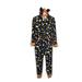 Disney Other | Disney Mickey Mouse Halloween One Piece Pajamas L Mickey Ears Ghost Pumpkin 2021 | Color: Black | Size: Os