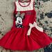 Disney Dresses | Girls Tank Dress | Color: Red | Size: 6g