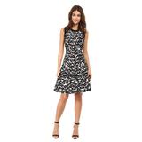 Kate Spade Dresses | Kate Spade Floral Black And White Dress | Color: Black/White | Size: L