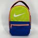 Nike Bags | Nike Brasilia Insulated Fuel Pack Lunch Bag In University Blue Neon Colorblock | Color: Blue/Green | Size: Os