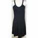 Athleta Dresses | Athleta Black Dress Workout Built In Bra A Line Exercise Hiking Athletic | Color: Black | Size: S