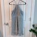 Anthropologie Dresses | Gray Lace Dress By Foxiedox From Anthropologie; Size Xs | Color: Gray | Size: 0