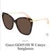 Gucci Accessories | Gucci Tortoise Gg0510s 003 56mm Sunglasses | Color: Brown/Gold | Size: Os