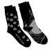 Disney Accessories | Disney’s The Nightmare Before Christmas Unisex Crew Socks 2-Pack | Color: Black/White | Size: Os