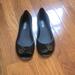 Michael Kors Shoes | Michael Kors Jelly Slip On Ballet Flats With Open Toe | Color: Black | Size: 8.5