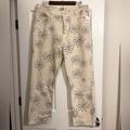 Free People Jeans | Free People Wren Jeans Pant Floral Daisy | Color: Black/Cream | Size: 31