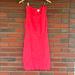 J. Crew Dresses | J Crew, Coral Color Size 0, Scalloped Sleeveless Dress | Color: Pink | Size: 0