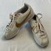 Nike Shoes | Nike Classic Cortez | Size 8 | Womens Low White Gold Metallic Trainers Sneakers | Color: Gold/White | Size: 8