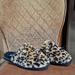 Kate Spade Shoes | Kate Spade Belindy Leopard Animal Print Faux Fur Slip On Slippers Shoes | Color: Black/Tan | Size: 10