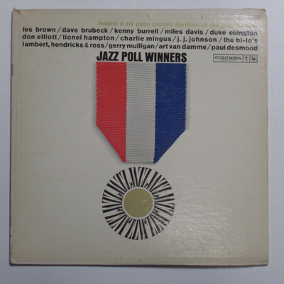 Columbia Media | Jazz Poll Winners 12" Lp Record Miles Davis Les Brown Dave Brubeck Don Elliott | Color: Black | Size: Os