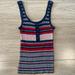 American Eagle Outfitters Tops | American Eagle Red, White And Blue Stripe Tank Top Size Xs | Color: Blue/Red | Size: Xs