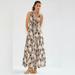 Anthropologie Dresses | Anthropologie Maeve Snake-Printed Maxi Dress | Color: Brown/Cream | Size: 00