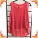 Converse Tops | Converse All Star Women’s High Low Tank Top Size Medium | Color: Pink/Red | Size: M