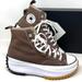 Converse Shoes | Converse Run Star Hike Platform Shoes Women's Canvas Brown High Sneakers A03061c | Color: Brown/White | Size: 9.5