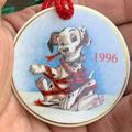 Disney Holiday | Disney 101 Dalmatians Christmas Ornament From 1996 | Color: Red/White | Size: Os