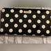 Kate Spade Bags | Kate Spade Large Continental Wallet Patent Leather Black With Cream Polka Dots | Color: Black/Cream | Size: Os