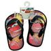 Disney Shoes | New Disney Pixar Cars Toddler Boys S 5-6 Black & Red Multi Flip Flop Sandals Rsn | Color: Black | Size: 5bb